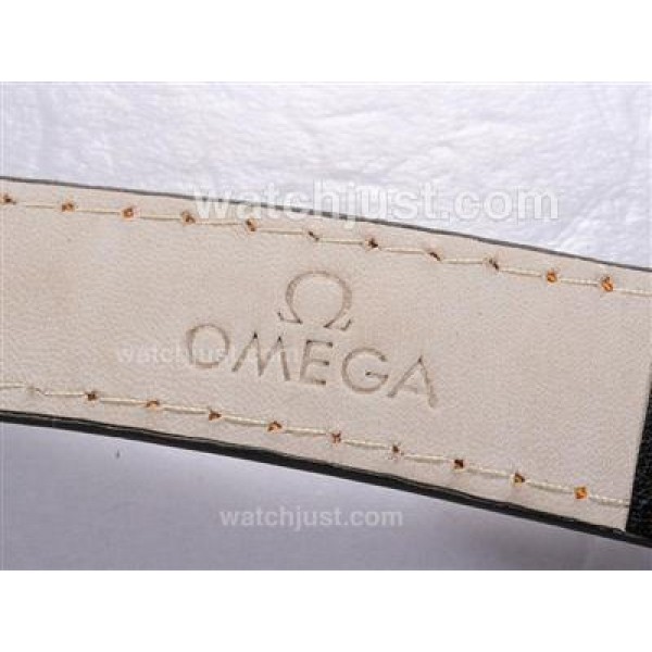 1:1 Best UK Omega Seamaster Automatic Replica Watch With Black Dial For Men
