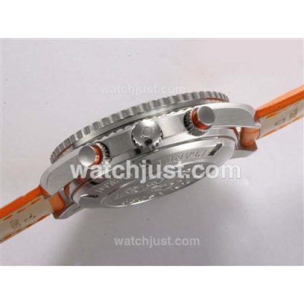 Quality UK Sale Omega Planet Ocean Automatic Replica Watches With Black Dials For Men