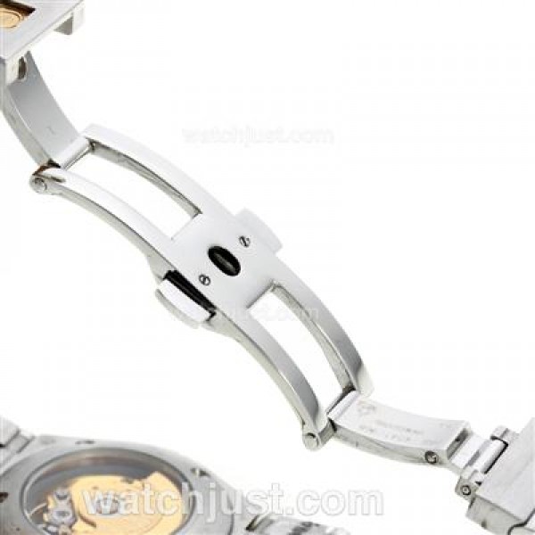 Perfect UK Omega Constellation Automatic Replica Watches With White Dials For Women