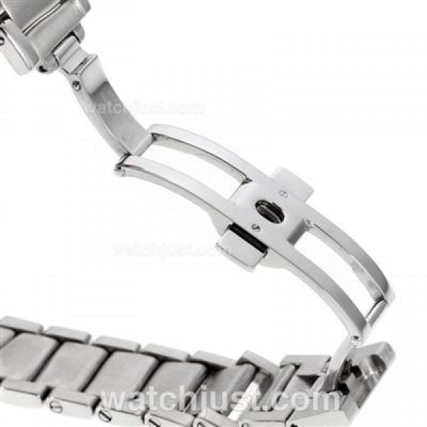 Perfect UK Sale Omega Ladymatic Automatic Replica Watches With Black Dials For Women