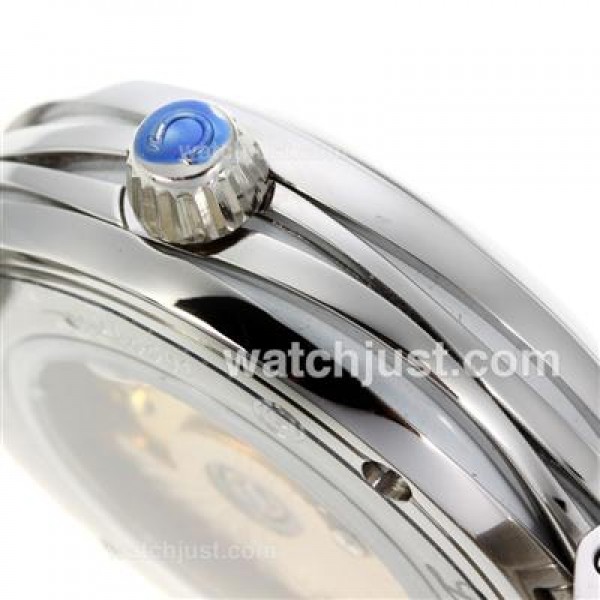 Cheap UK Sale Omega Ladymatic Automatic Replica Watches With White Dials For Women