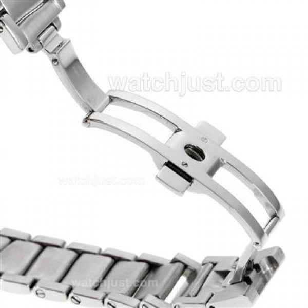 Cheap UK Sale Omega Ladymatic Automatic Replica Watches With Black Dials For Women