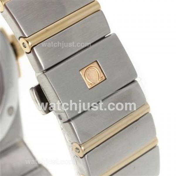 Best UK Omega Constellation Automatic Fake Watches With White Dials For Women