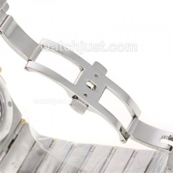 Best UK Omega Constellation Automatic Fake Watch With White Dial For Women