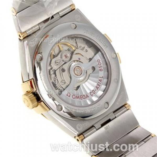 Best UK Omega Constellation Automatic Fake Watch With White Dial For Women