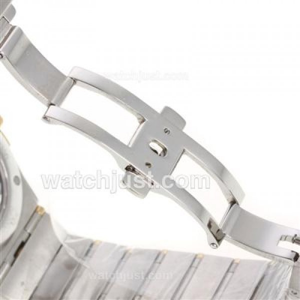 Best UK Omega Constellation Automatic Fake Watch With White Dial For Women