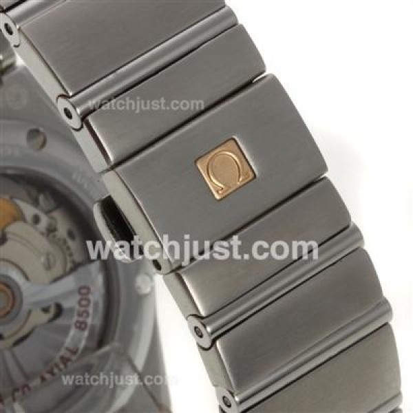 Best UK Sale Omega Constellation Automatic Replica Watches With Black Dials For Women