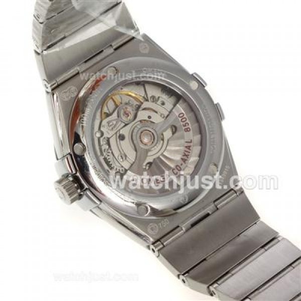 Best UK Omega Constellation Automatic Replica Watches With White Dials For Women