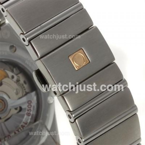 Quality UK Omega Constellation Automatic Replica Watch With Black Dial For Men