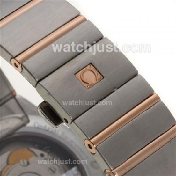 Best UK Omega Constellation Automatic Replica Watches With White Dials For Women
