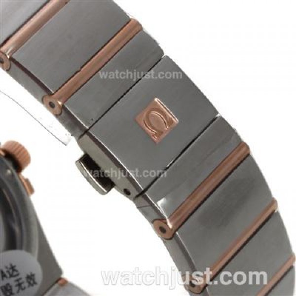 Best UK Omega Constellation Automatic Fake Watches With White Dials For Women