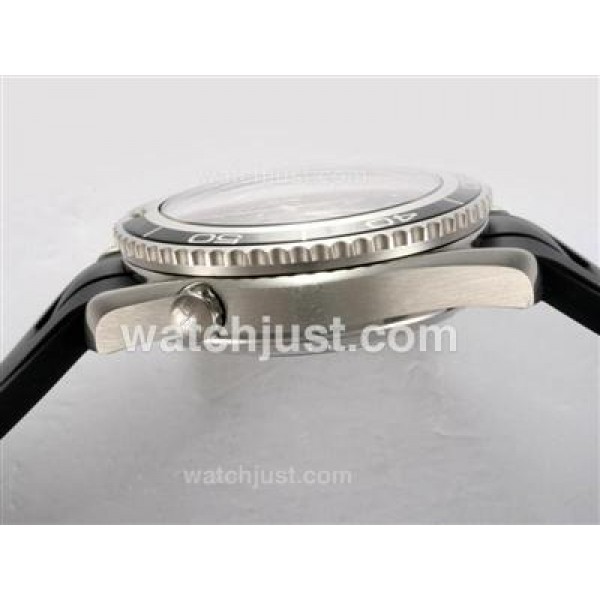 Cheap UK Sale Omega Seamaster Automatic Fake Watches With Black Dials For Men