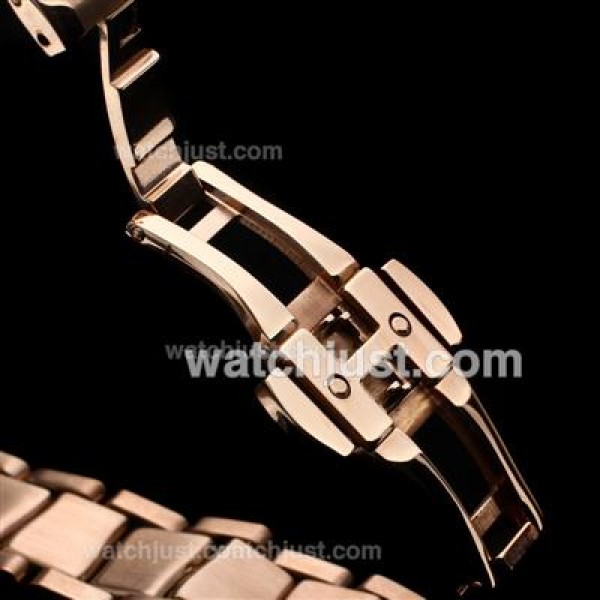 Perfect UK Sale Omega Ladymatic Quartz Replica Watch With White Dial For Women