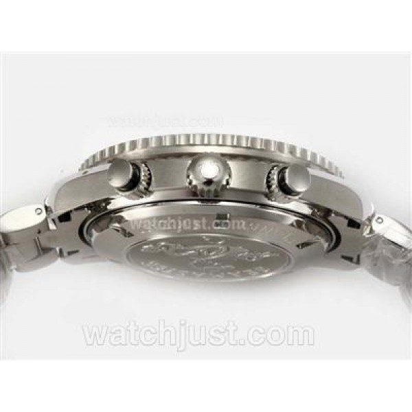 Practical UK Sale Omega Seamaster Automatic Fake Watches With Black Dials For Men