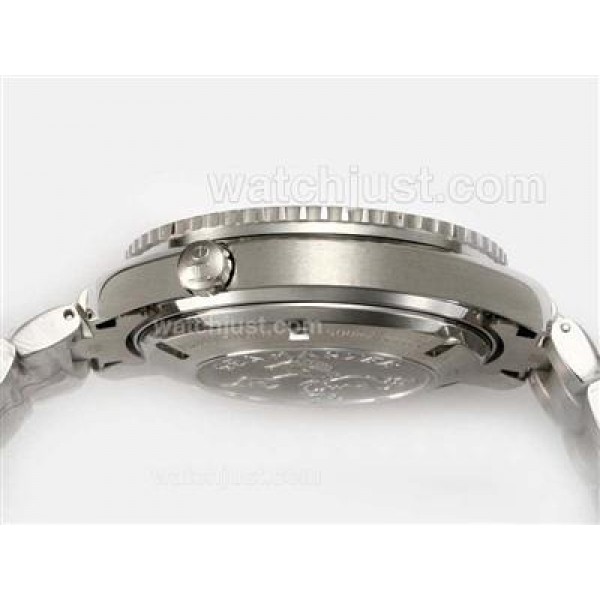 Waterproof UK Sale Omega Seamaster Automatic Replica Watches With Black Dials For Men