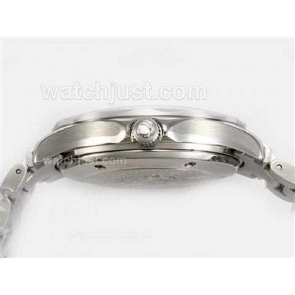 Waterproof UK Sale Omega Seamaster Automatic Fake Watches With White Dials For Men