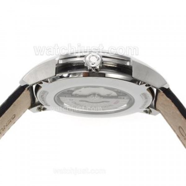 Swiss Made UK Sale Omega Hour Vision Automatic Replica Watch With Black And Silvery Dial For Men