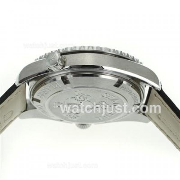 Best UK Sale Omega Seamaster Automatic Replica Watch With Black Dial For Men