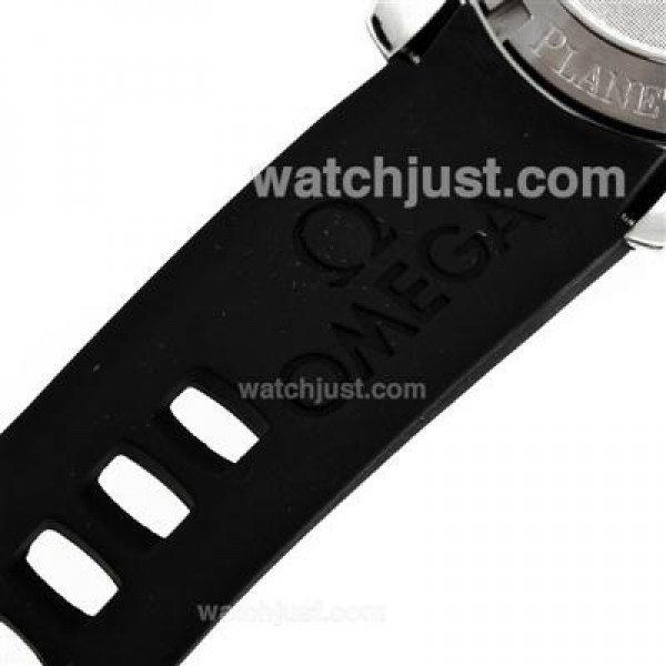 Waterproof UK Sale Omega Seamaster Automatic Fake Watch With Black Dial For Men