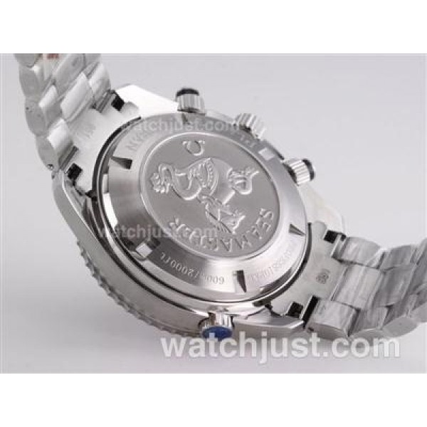 Waterproof UK Sale Omega Planet Ocean Automatic Replica Watches With Black Dials For Men