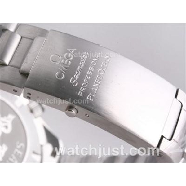 Waterproof UK Sale Omega Planet Ocean Automatic Replica Watches With Black Dials For Men