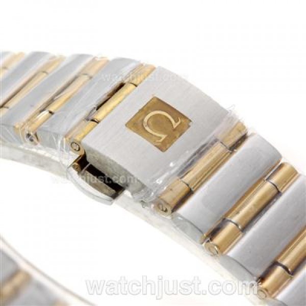 Perfect UK Sale Omega Constellation Quartz Replica Watch With White Dial For Women