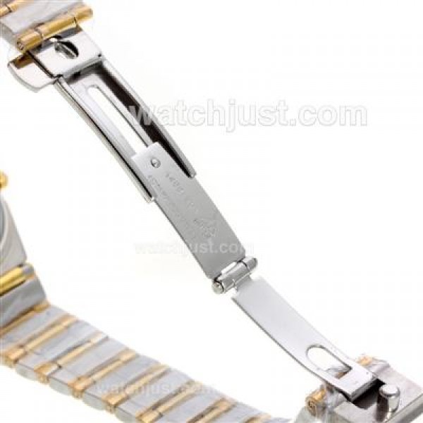 Perfect UK Sale Omega Constellation Quartz Replica Watch With White Dial For Women