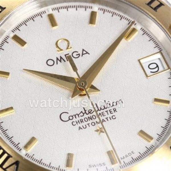 Perfect UK Sale Omega Constellation Quartz Fake Watch With White Dial For Women