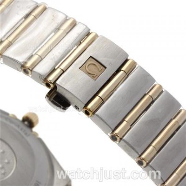 Quality UK Omega Constellation Quartz Replica Watch With White Dial For Men