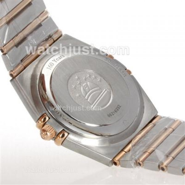 Quality AAA UK Omega Constellation Quartz Fake Watch With White Dial For Men