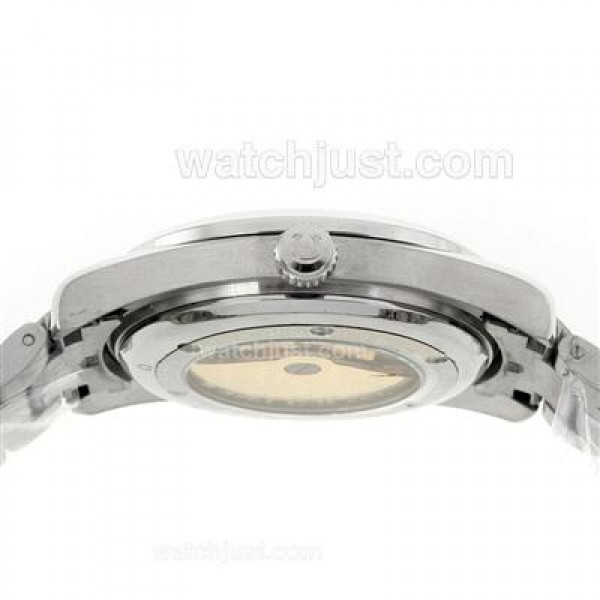 AAA Perfect UK Sale Omega Seamaster Automatic Replica Watch With White Dial For Men