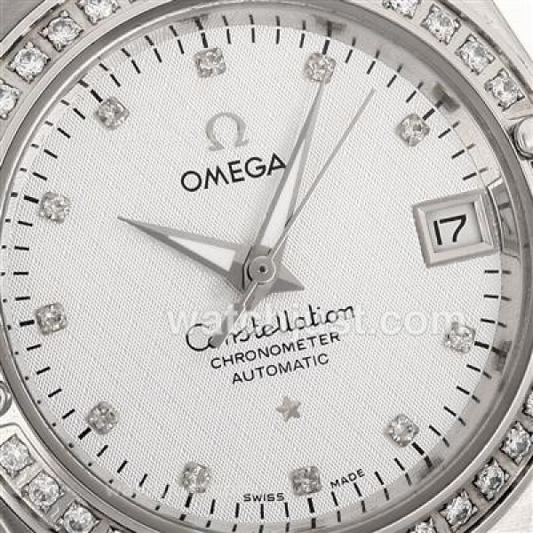 Best UK Sale Omega Constellation Automatic Fake Watch With White Dial For Women