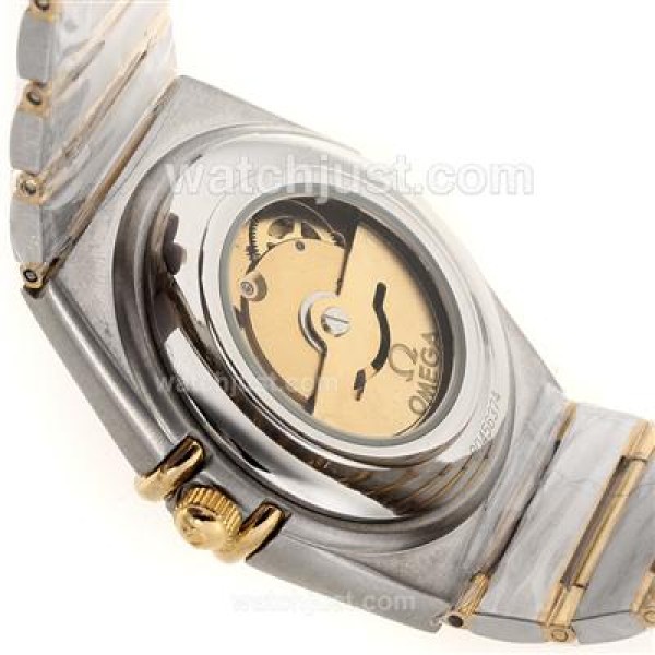 Best UK Omega Constellation Automatic Fake Watch With White Dial For Men