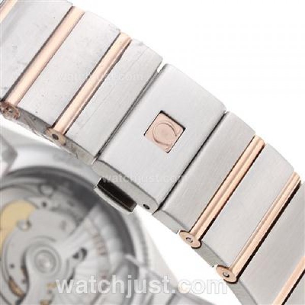 Best UK Omega Constellation Automatic Fake Watches With Black Dials For Women