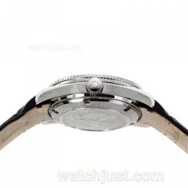 Waterproof UK Sale Omega Seamaster Automatic Replica Watch With Black Dial For Men