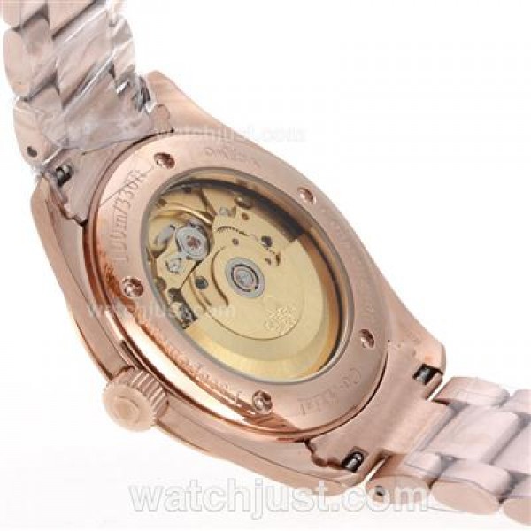 Waterproof UK Omega Seamaster Automatic Replica Watches With Brown Dials For Men