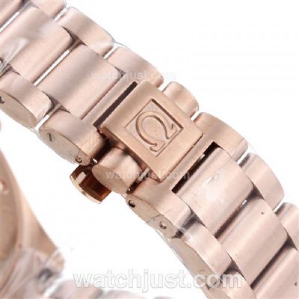 Quality UK Omega Constellation Automatic Fake Watches With White Dials For Men