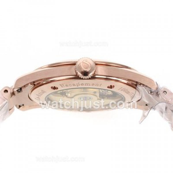 Quality UK Omega Constellation Automatic Fake Watches With White Dials For Men
