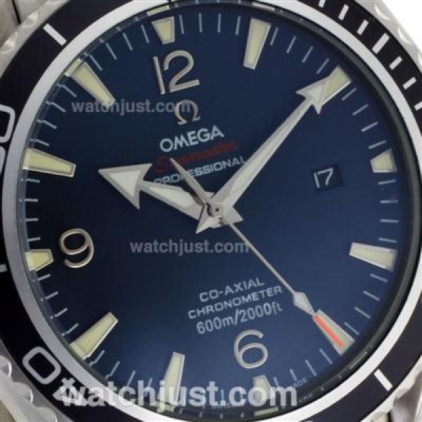 Quality UK Sale Omega Seamaster Automatic Replica Watch With Blue Dial For Men