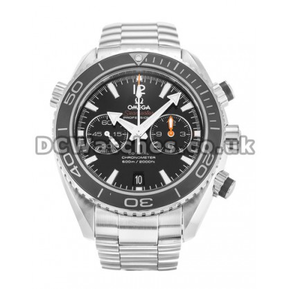 Cheap UK Sale Omega Planet Ocean Automatic Replica Watch With Black Dial For Men