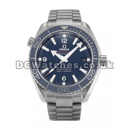 Cheap UK Sale Omega Planet Ocean Automatic Replica Watch With Blue Dial For Men