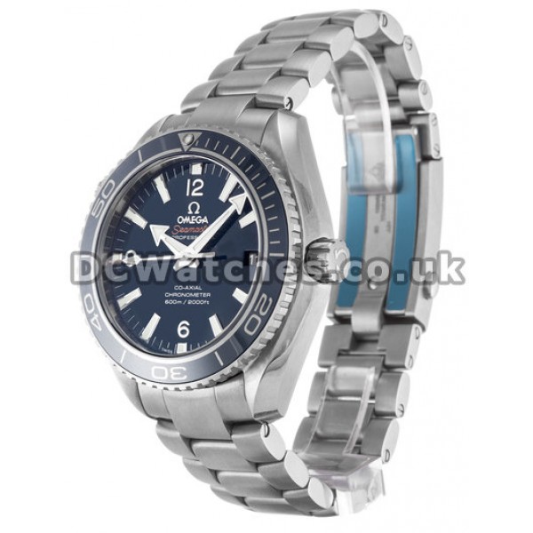 Cheap UK Sale Omega Planet Ocean Automatic Replica Watch With Blue Dial For Men