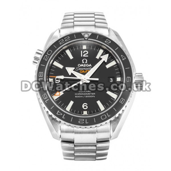 Best UK Sale Omega Planet Ocean Automatic Replica Watch With Black Dial For Men