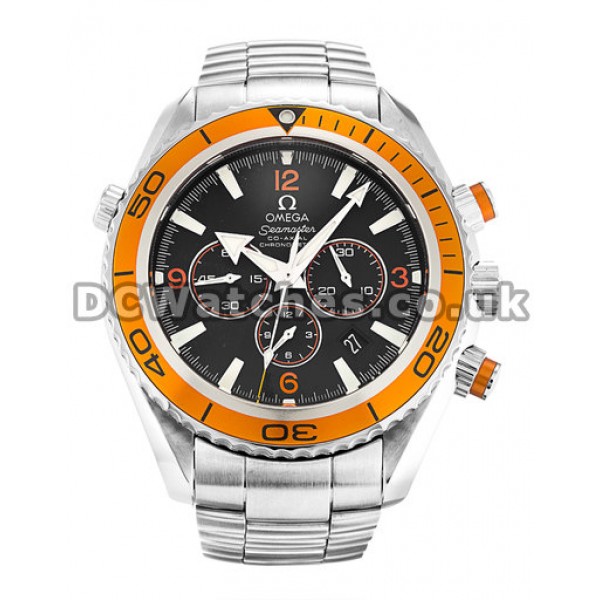 Best UK Sale Omega Planet Ocean Automatic Replica Watch With Black Dial For Men