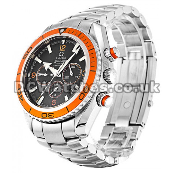 Best UK Sale Omega Planet Ocean Automatic Replica Watch With Black Dial For Men