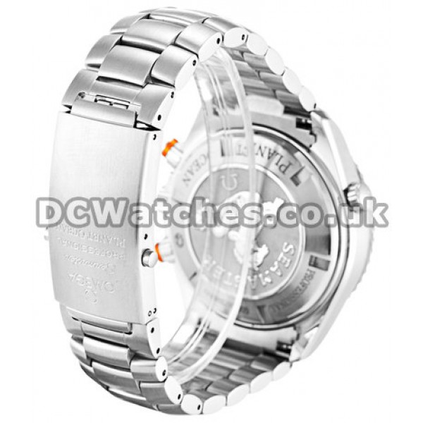 Best UK Sale Omega Planet Ocean Automatic Replica Watch With Black Dial For Men