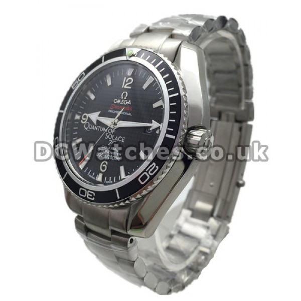 High-quality UK Sale Omega Planet Ocean Automatic Fake Watch With Black Dial For Men