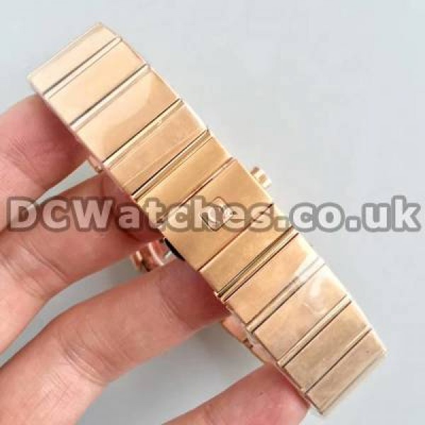 Perfect UK Omega Constellation Automatic Replica Watches With White Dials For Men