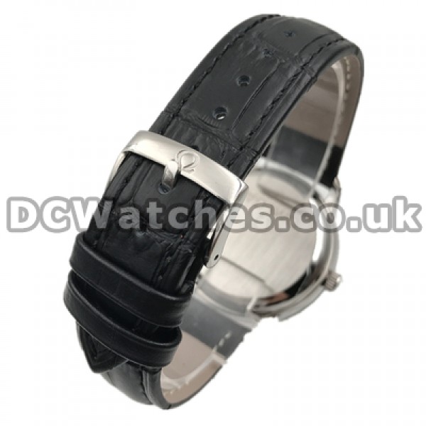 Cheap UK Sale Omega De Ville Hour Vision Automatic Replica Watch With Blue Dial For Men