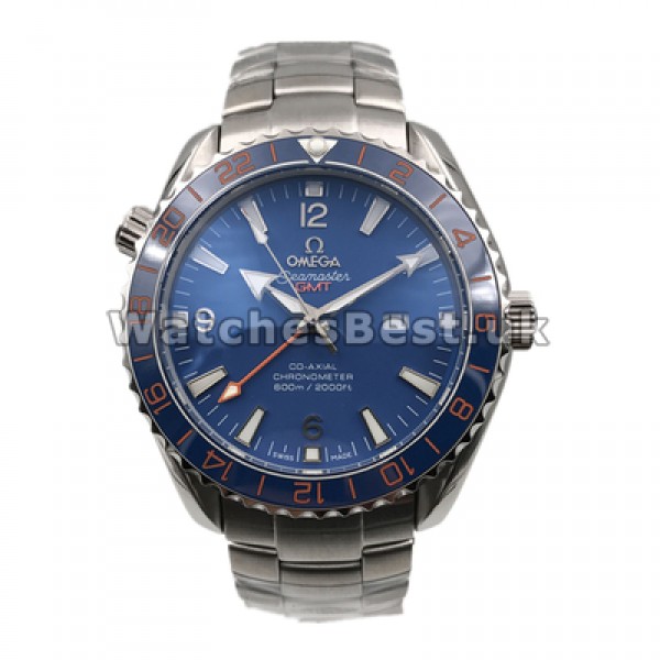 Practical UK Sale Omega Planet Ocean Automatic Replica Watch With Blue Dial For Men